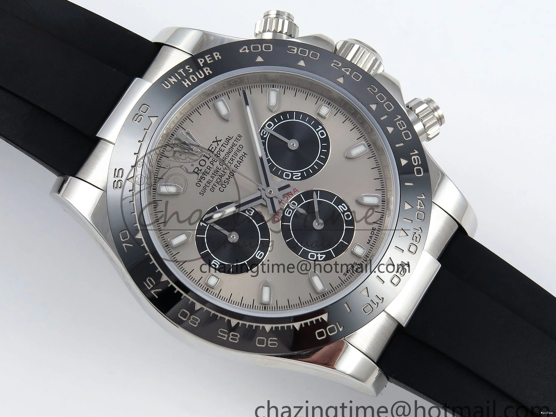 MiroTime 0314 Daytona 116519 VRF 1:1 Best Edition Gray Dial on Oysterflex Rubber Strap A Classic 1641
